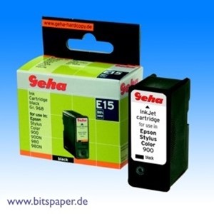 Geha 51403 - Tintenpatrone, schwarz, kompatibel zu Epson T003