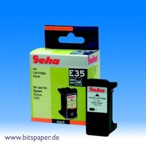 Geha 50987 - Tintenpatrone, schwarz, kompatibel zu Epson T028