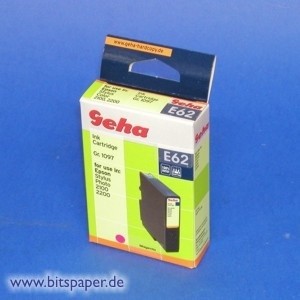 Geha 48298 - Tintenpatrone, magenta, kompatibel zu Epson T0343