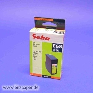 Geha 48410 - Tintenpatrone, schwarz, kompatibel zu Epson T0441
