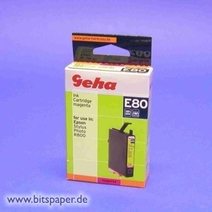 Geha 48694 - Tintenpatrone, magenta, kompatibel zu Epson T0543