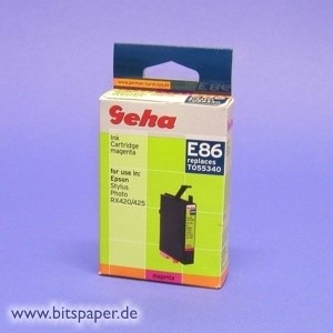 Geha 48830 - Tintenpatrone magenta, kompatibel zu Epson T0553