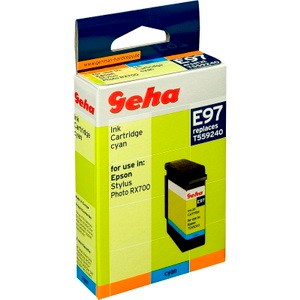 Geha 51625 - Tintenpatrone cyan, kompatibel zu Epson T5592
