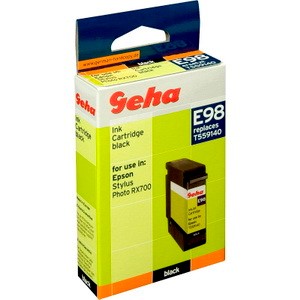 Geha 51649 - Tintenpatrone schwarz, kompatibel zu Epson T5591