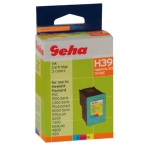 Geha 86042883 - Druckerpatrone, dreifarbig kompatibel zu HP Nr. 343 (C8766E)