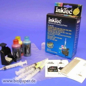InkTec HPI-0006C - Nachfülltinte Komplett Set 3-farbig für HP Nr. 57 und Nr. 28