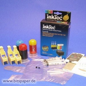 InkTec HPI-8610C - Nachfülltinte Komplett Set 3-farb 3x20ml für HP C5010A