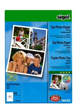 Sigel IP609 - Top Photo Papier seidenmatt, A4, 150g