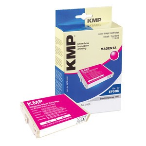 KMP 0972,0006 - Tintenpatrone, magenta, kompatibel zu Epson T462