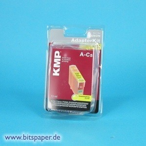 KMP 1505,0309 - Tintenpatrone yellow, 13 ml für  Adapter-Kit