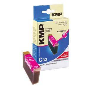 KMP 0909,HC06 - Tintenpatrone, magenta, kompatibel zu Canon BJI-201M
