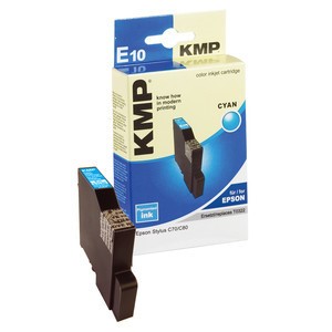 KMP 0986,0003 - Tintenpatrone, cyan pigmented, kompatibel zu Epson T0322