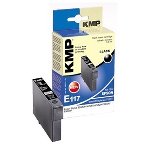 KMP 1607,LC01 - Tintenpatrone, schwarz, ersetzt Epson T0891