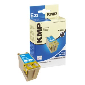 KMP 0978,0001 - Tintenpatrone, schwarz, kompatibel zu Epson T019