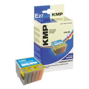 KMP 0962,0030 - Tintenpatrone, 5-farbig, kompatibel zu Epson T053 / S020110