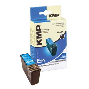KMP 0983,0001 - Tintenpatrone, schwarz, kompatibel zu Epson T026