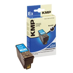 KMP 1096,0001 - Tintenpatrone, schwarz, kompatibel zu Epson T036