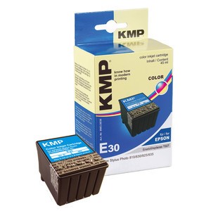 KMP 0983,0030 - Tintenpatrone, color, kompatibel zu Epson T027