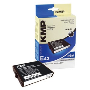KMP 0963,0001 - Tintenpatrone, schwarz, kompatibel zu Epson S020118