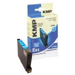 KMP 1010,0003 - Tintenpatrone, cyan, kompatibel zu Epson T0542