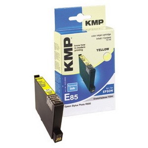 KMP 1010,0009 - Tintenpatrone, yellow, kompatibel zu Epson T0544
