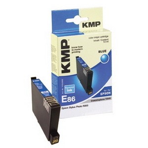 KMP 1010,0002 - Tintenpatrone, blue, kompatibel zu Epson T0549