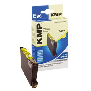 KMP 1003,0009 - Tintenpatrone, yellow  pigmented, kompatibel zu Epson T0454