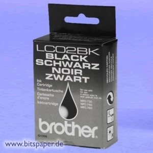 Brother LC02BK - Tintenpatrone schwarz