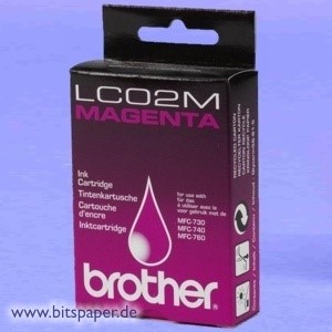 Brother LC02BK - Tintenpatrone magenta