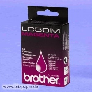 Brother LC50M - Tintenpatrone magenta