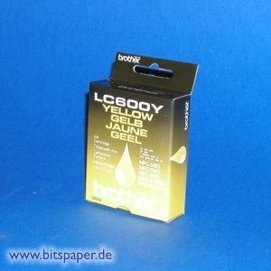 Brother LC600Y - Tintenpatrone gelb