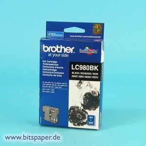 Brother LC980BK - Tintenpatrone schwarz