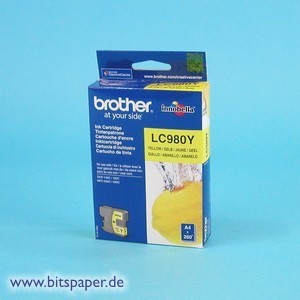 Brother LC980Y - Tintenpatrone gelb