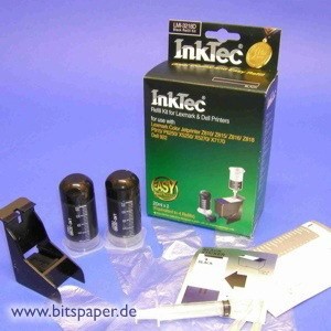 InkTec LMI-3218D - Nachfülltinte Komplett Set schwarz für Lexmark Nr. 32 und Nr. 34