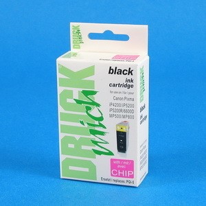 NoName NN1200 - Tintenpatrone schwarz, kompatibel zu Canon PGI-5BK, mit Chip