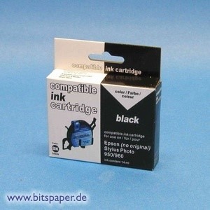 NoName 2250 - Tintenpatrone, schwarz, kompatibel zu Epson T0331