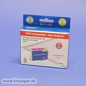 NoName 2273 - Tintenpatrone, magenta, kompatibel zu Epson T0543