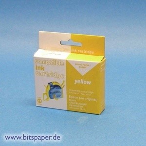 NoName 2353 - Tintenpatrone, yellow, kompatibel zu Epson T0324