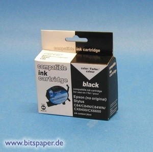 NoName 2380 - Tintenpatrone, schwarz, kompatibel zu Epson T0431