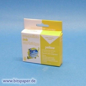 NoName 2383 - Tintenpatrone, yellow, kompatibel zu Epson T0444