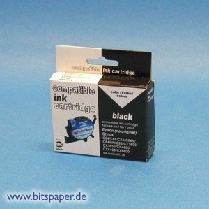 NoName 2384 - Tintenpatrone, schwarz, kompatibel zu Epson T0441