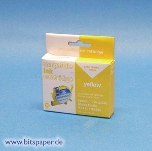 NoName 2393 - Tintenpatrone, yellow, kompatibel zu Epson T0554