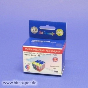 NoName 2411 - Tintenpatrone, 3-farbig, kompatibel zu Epson T067