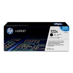 HP Q3960A - 122A Tonerkassette Farbe schwarz, für Color Laserjet 2550