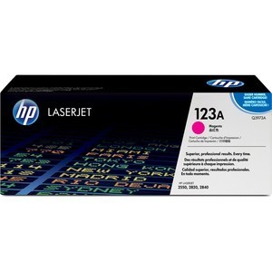 HP Q3973A - 123A Tonerkassette Farbe magenta, für Color Laserjet 2550