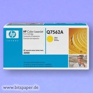 HP Q7562A - 314A Color LaserJet Druckkassette yellow