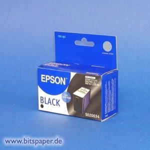 Epson S020034 - Tintenpatrone schwarz
