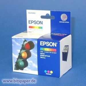 Epson S020066 - Tintenpatrone farbig
