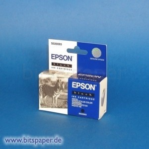 Epson S020093 - Tintenpatrone schwarz