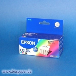 Epson S020138 - Tintenpatrone CMYK